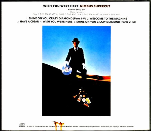 Pink Floyd/Flame: Wish you were Here Nimbus Supercut - Image 2