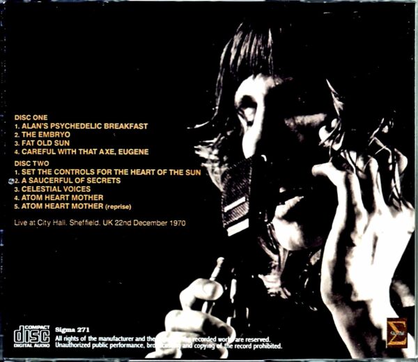 Pink Floyd/UK 12.22.1970 Upgrade - Image 2