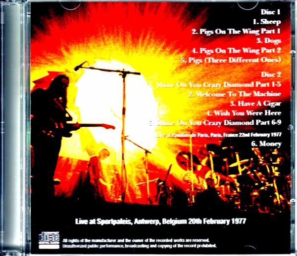 Pink Floyd/France 2.22.1977 Complete - Image 2