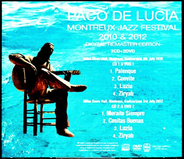 Paco de Lucia/Switzerland 2010 2Days S & V - Image 2
