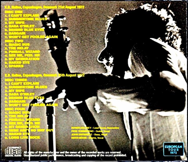 The Who/Denmark 1972 2Days Upgrade - Image 2