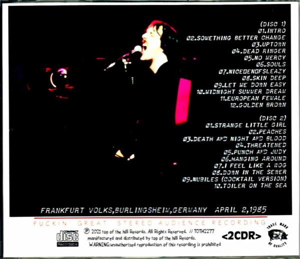 Stranglers/Germany 1985 Complete - Image 2