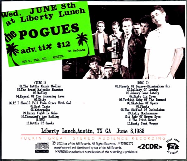 Pogues/TX,USA 1988 Upgrade - Image 2