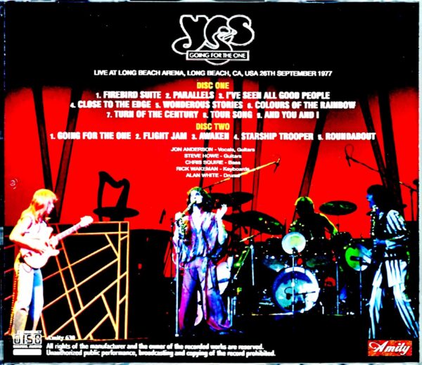 Yes/CA,USA 1977 Jon Wizardo Master Cassette Tape - Image 2