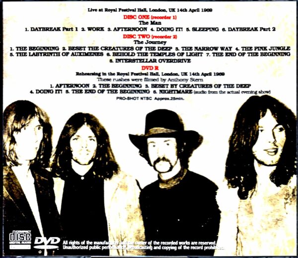 Pink Floyd/London,UK 4.14.1969 Raw Transfer & more - Image 2