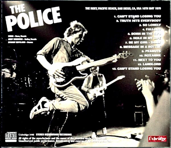 Police/CA,USA 1979 Pre-FM Radio Reel - Image 2