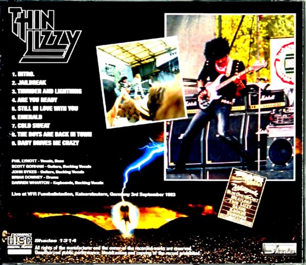 Thin Lizzy/Germany 9.3.1983 - Image 2