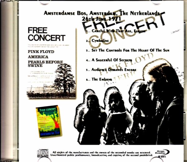 Pink Floyd/Netherlands 6.26.1971 - Image 2