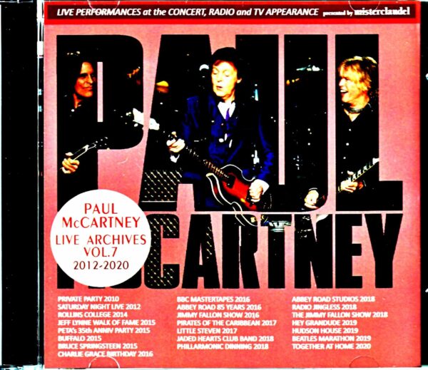 Paul McCartney/Live Archives 2012-2020