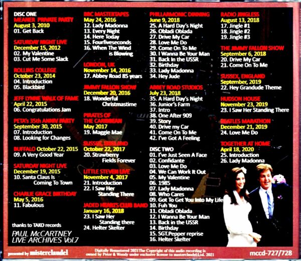 Paul McCartney/Live Archives 2012-2020 - Image 2