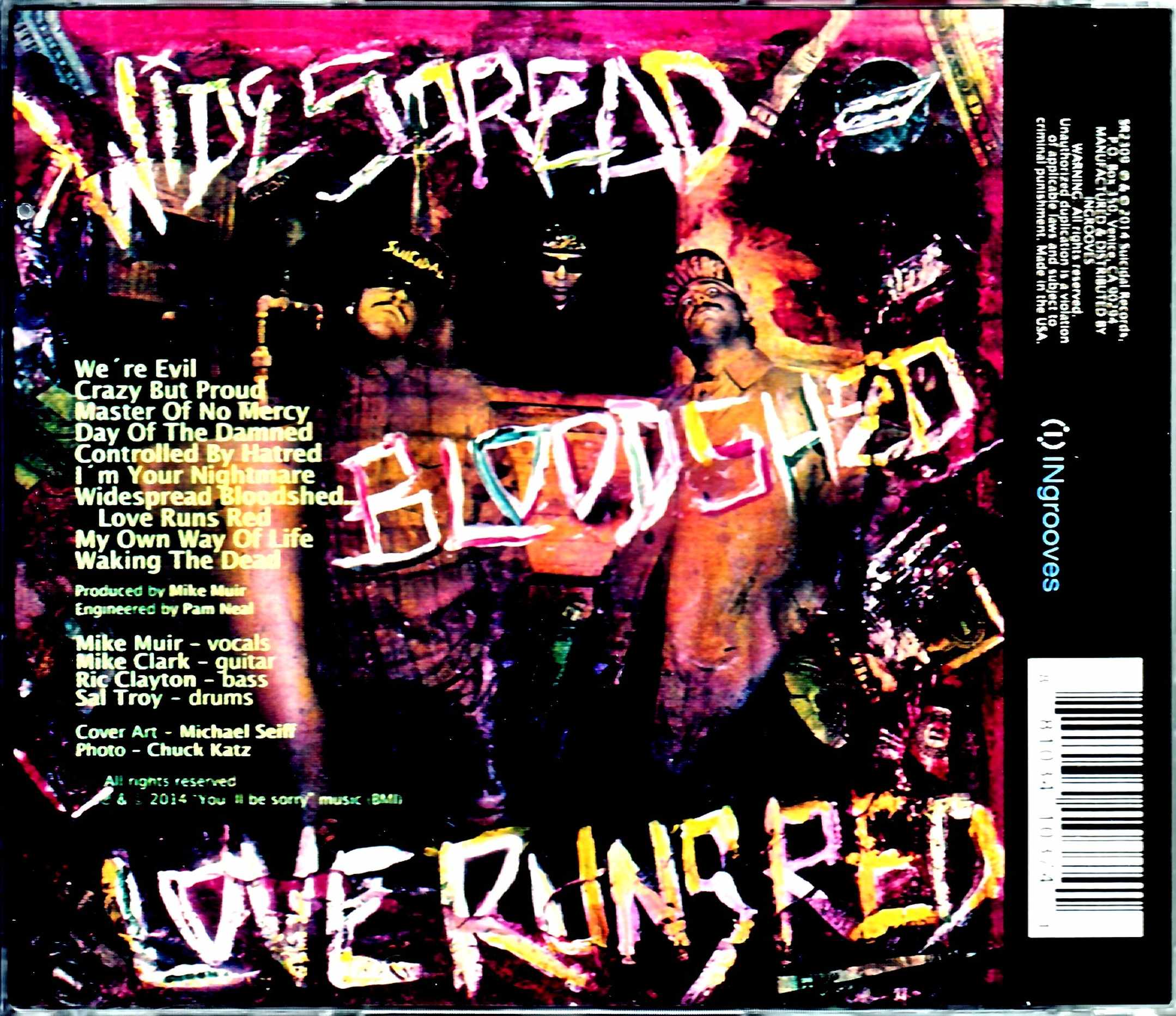 No Mercy/Widespread Bloodshed... Love Runs Red - Image 2