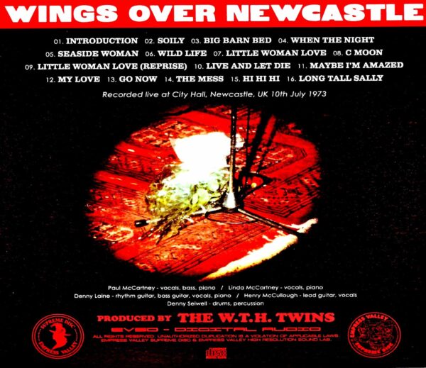 Wings/Newcastle Performance Complete Definitive Edition etc. UK 1973 & more - Image 2