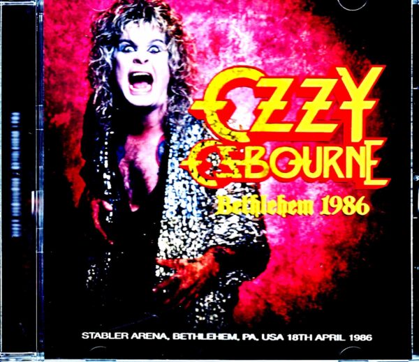 Ozzy Osbourne/PA, USA 1986