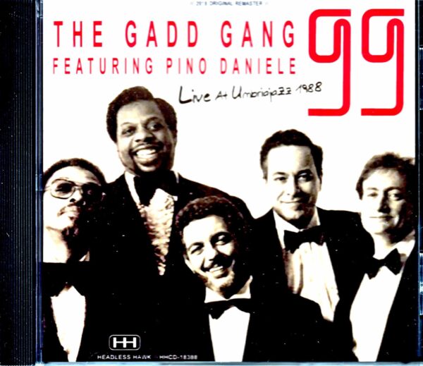 Steve Gadd with teh Gadd Gang,Cornell Dupree/Italy 1988