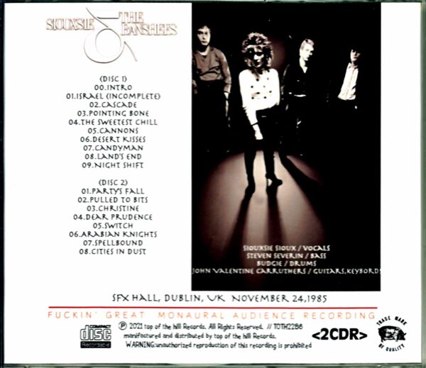 Siouxsie and the Banshees/UK 1985 - Image 2