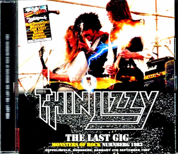 Thin Lizzy/Germany 9.4.1983 1st Gen Master Tape