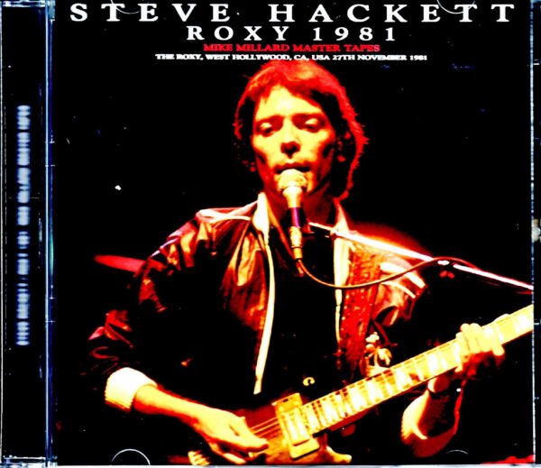 Steve Hackett/CA,USA 1981 Mike Millard Master Tapes