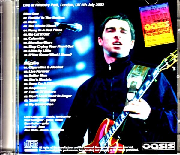 Oasis/London,UK 7.5.2002 - Image 2