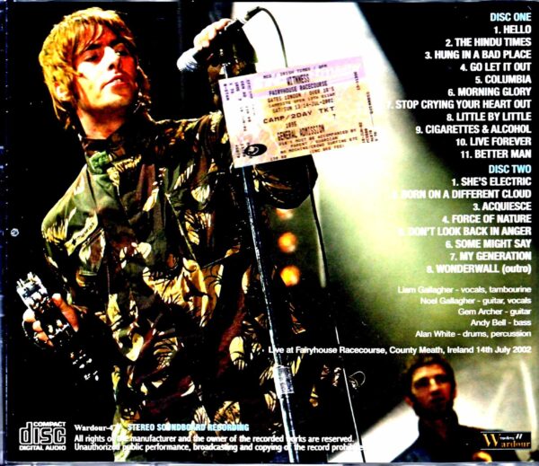 Oasis/Ireland 2002 - Image 2
