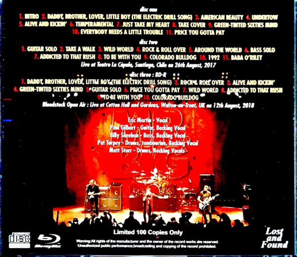 Mr. Big/Chile 2017 Complete & more - Image 2