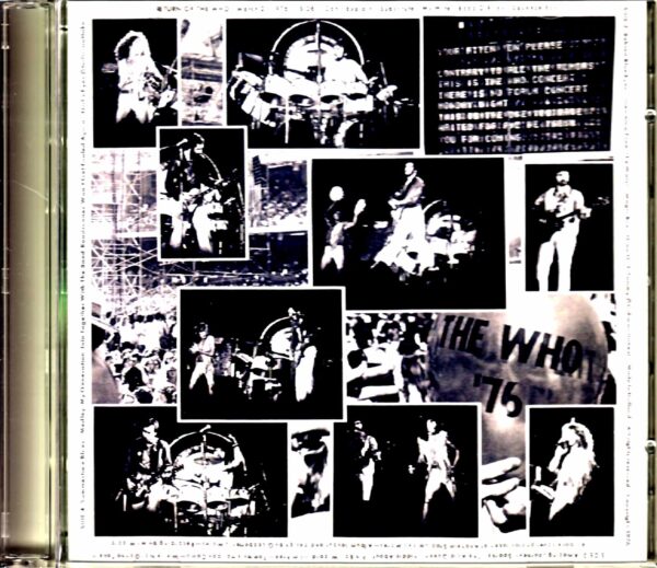 The Who/CA,USA 1976 Analogue LP Edition & more - Image 2