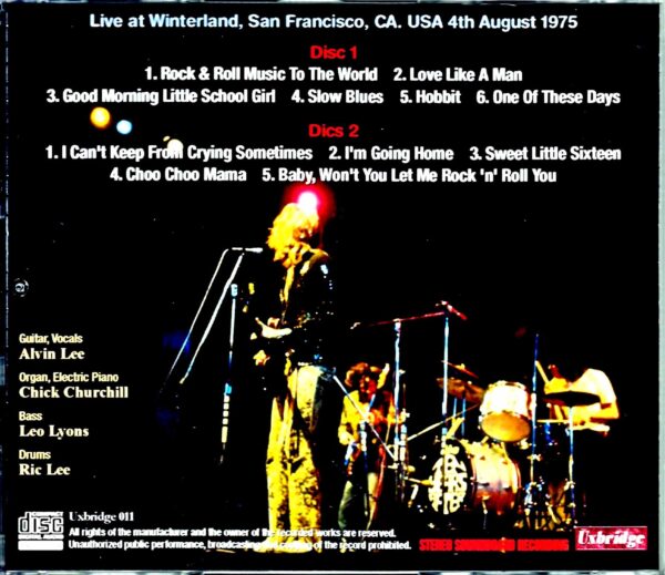Ten Years After/CA,USA 1975 - Image 2