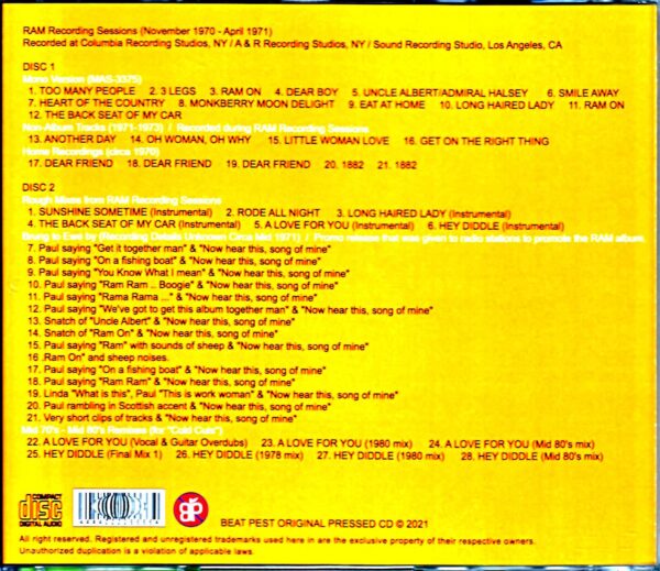 Paul McCartney/Ram 50th Anniversary Ram 50th Anniversary Collector's Edition - Image 2