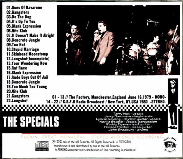 Specials/NY,USA 1980 & more - Image 2