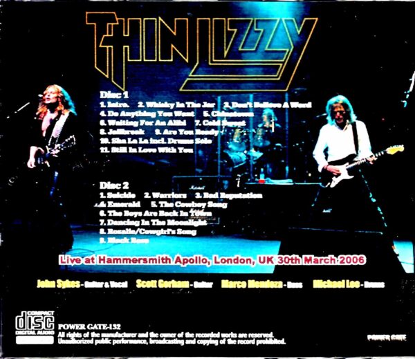 Thin Lizzy/London,UK 2006 - Image 2