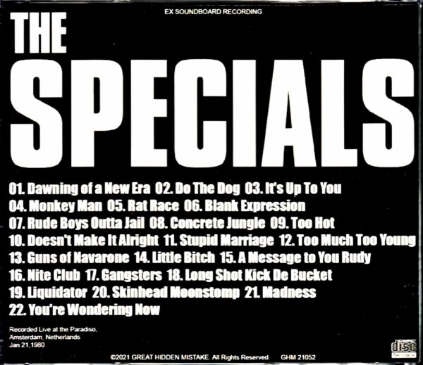 Specials/Netherlands 1980 - Image 2
