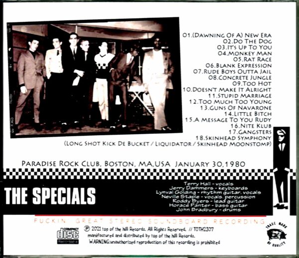 Specials/MA, USA 1980 - Image 2