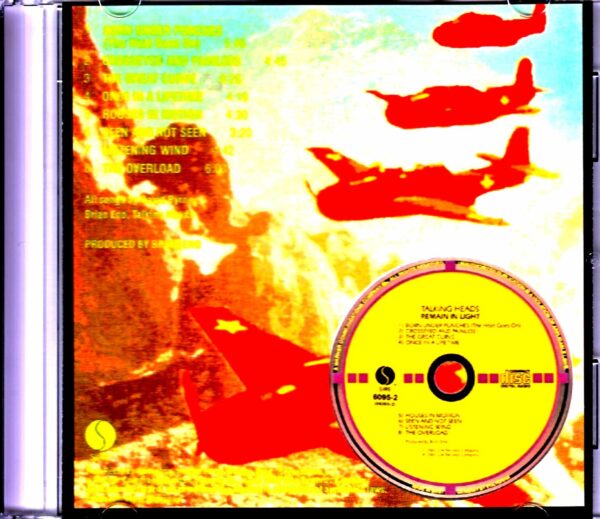 Talking Heads/Remain in Light German Target CD - Image 2