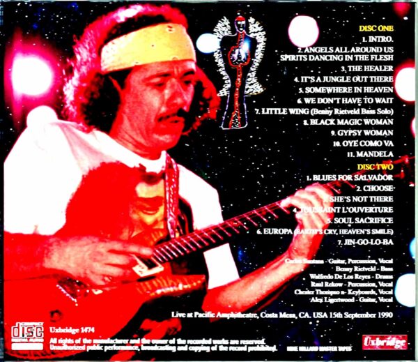 Santana/CA,USA 1990 Mike Millard Master Tapes - Image 2