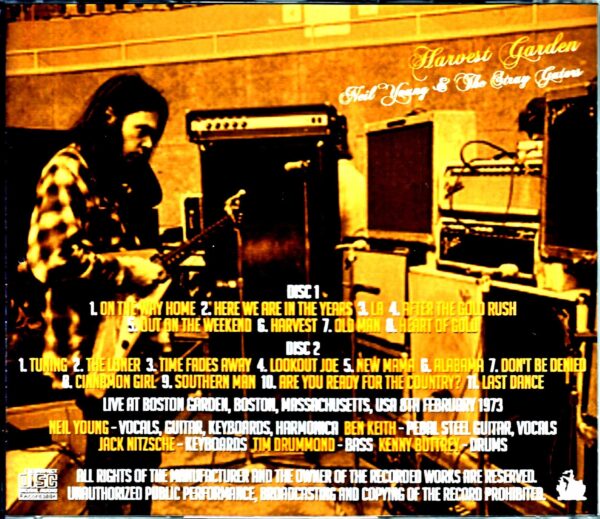 Neil Young & the Stray Gators/MA, USA 1972 - Image 2