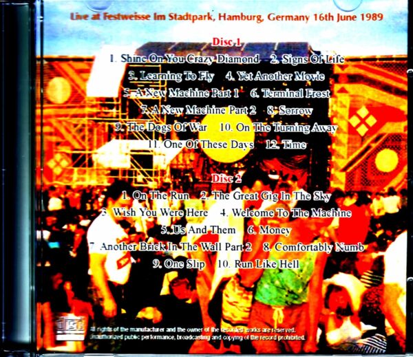 Pink Floyd/Germany 6.16.1989 Complete - Image 2