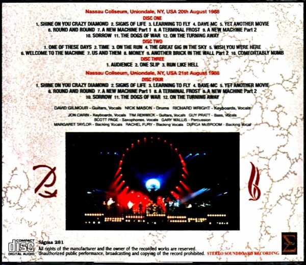 Pink Floyd/NY,USA 1988 2Days Upgrade - Image 2