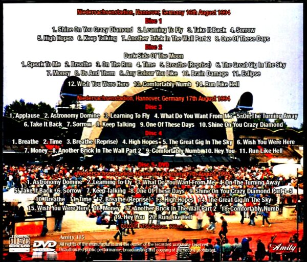 Pink Floyd/Germany 1994 2Days Complete - Image 2