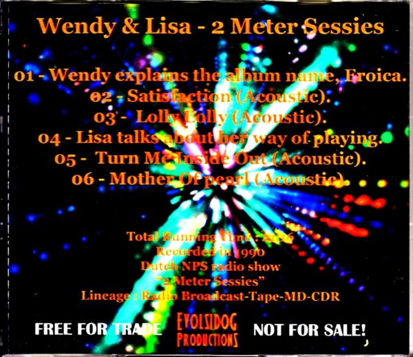 Wendy & Lisa/2Meter Sessies - Image 2