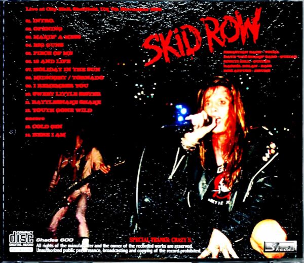 Skid Row/UK 1989 - Image 2