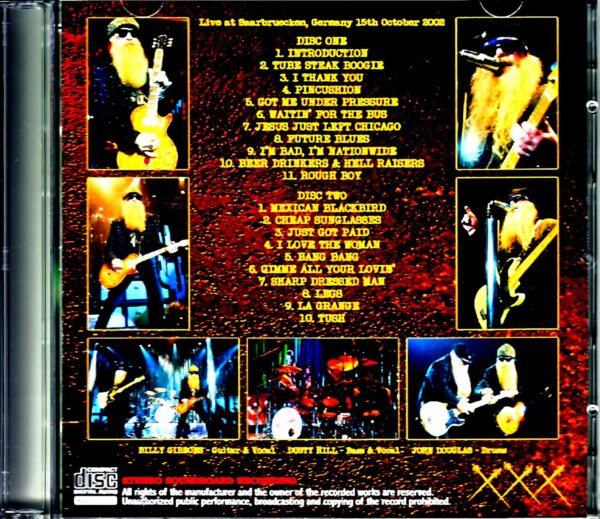 ZZ Top/Germany 2002 - Image 2