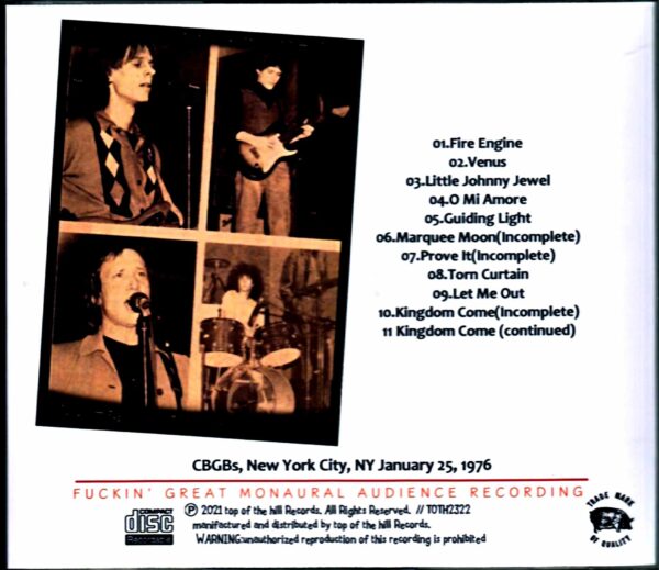 Television/NY, USA 1976 Remastered - Image 2