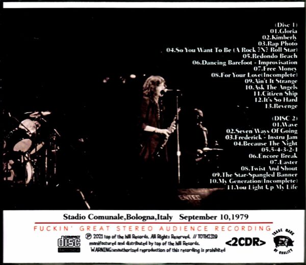 Patti Smith Group/Italy 1979 - Image 2