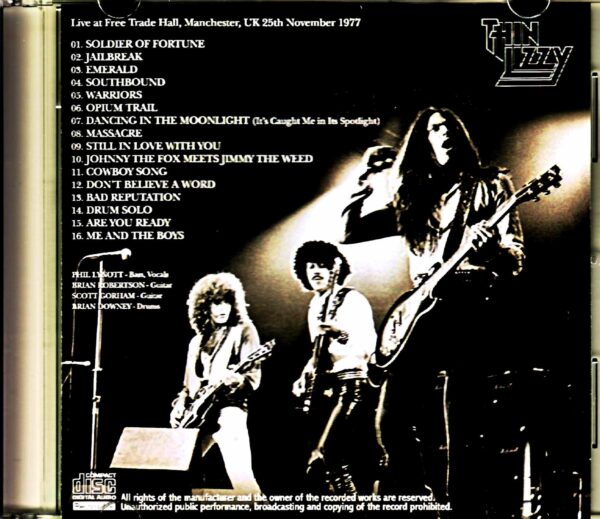 Thin Lizzy/England,UK 1977 - Image 2