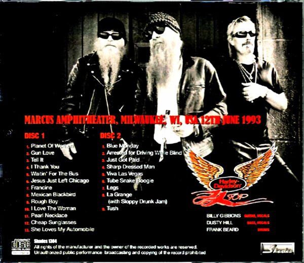 ZZ Top/WI,USA 1993 - Image 2