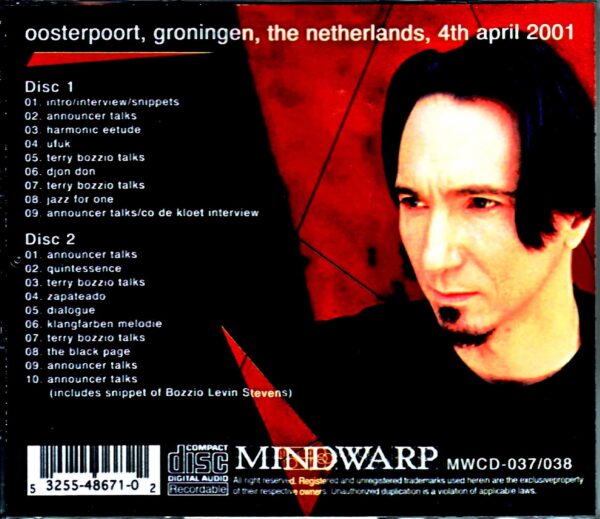 Terry Bozzio/Netherlands 2001 - Image 2