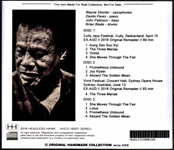 Wayne Shorter Quartet/Switzerland 2016 & more - Image 2