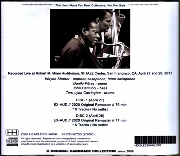 Wayne Shorter Quartet/CA,USA 2017 2Days - Image 2