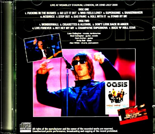 Oasis/London,UK 2000 - Image 2