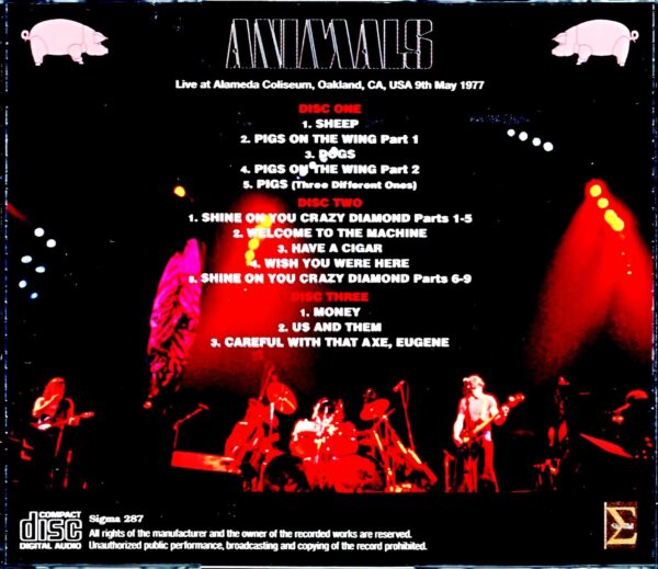 Pink Floyd/CA,USA 5.9.1977 Upgrade - Image 2
