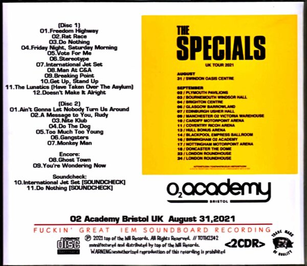 Specials/England,UK 2021 Complete - Image 2